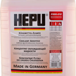 Антифриз HEPU G12 RED концентрат (Каністра 5л)