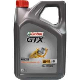 Олива моторна Castrol GTX 5W-40 A3/B4 (Каністра 4л)