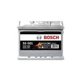 Акумулятор 52Ah-12v BOSCH (S5001) (207x175x175), R, EN520